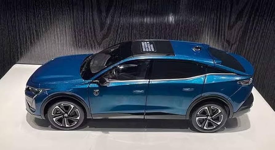 ミニカー 1/18 プジョー PEUGEOT 408X ブルー Amazon | 1/18 プジョー PEUGEOT 408X 2023 青 | ミニカー・ダイ